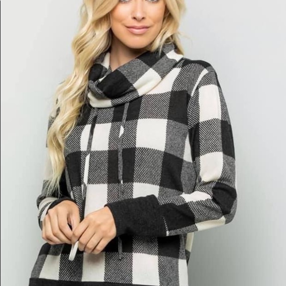 Plaid Tunic